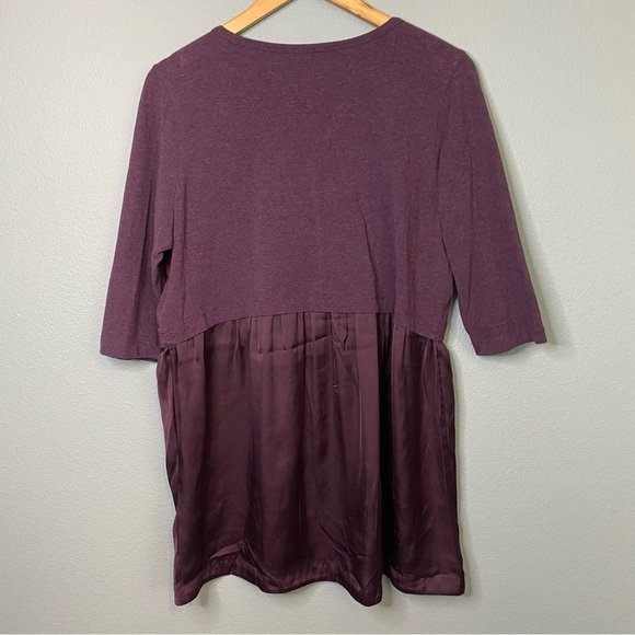 Soft Surroundings Purple Odette Tunic Top Size L - Picture 2 of 7